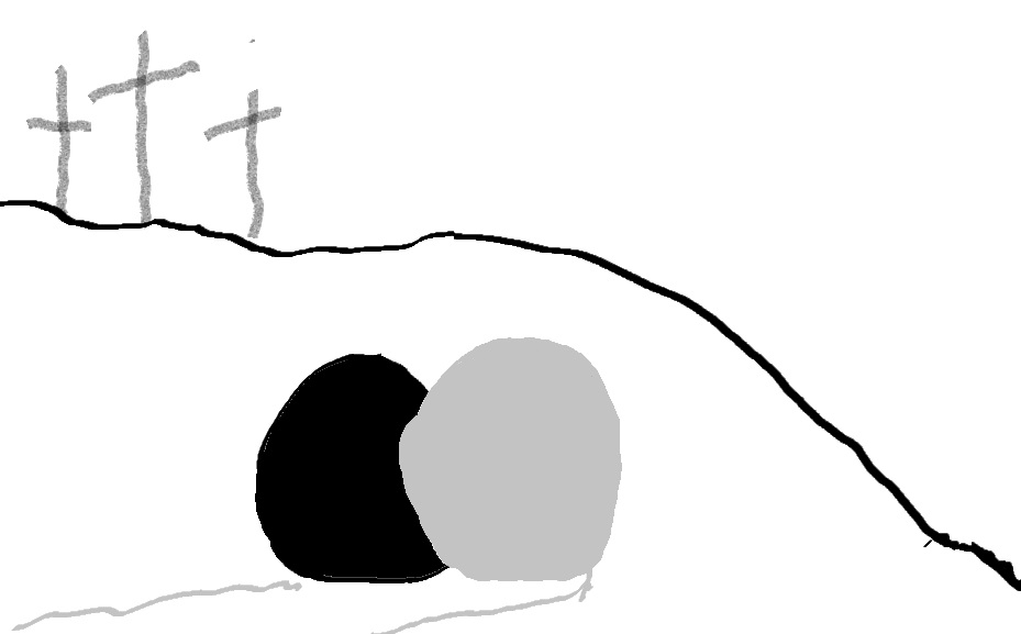 Calvary and the tomb